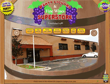 Tablet Screenshot of partyliquorsuperstore.com